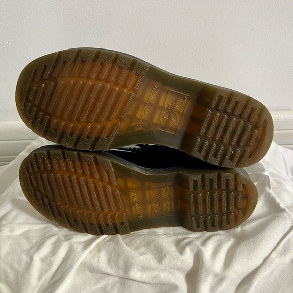 Dr. Martens Jadon Black Patent Leather Boots Size US 5M 6L - Picture 6 of 6